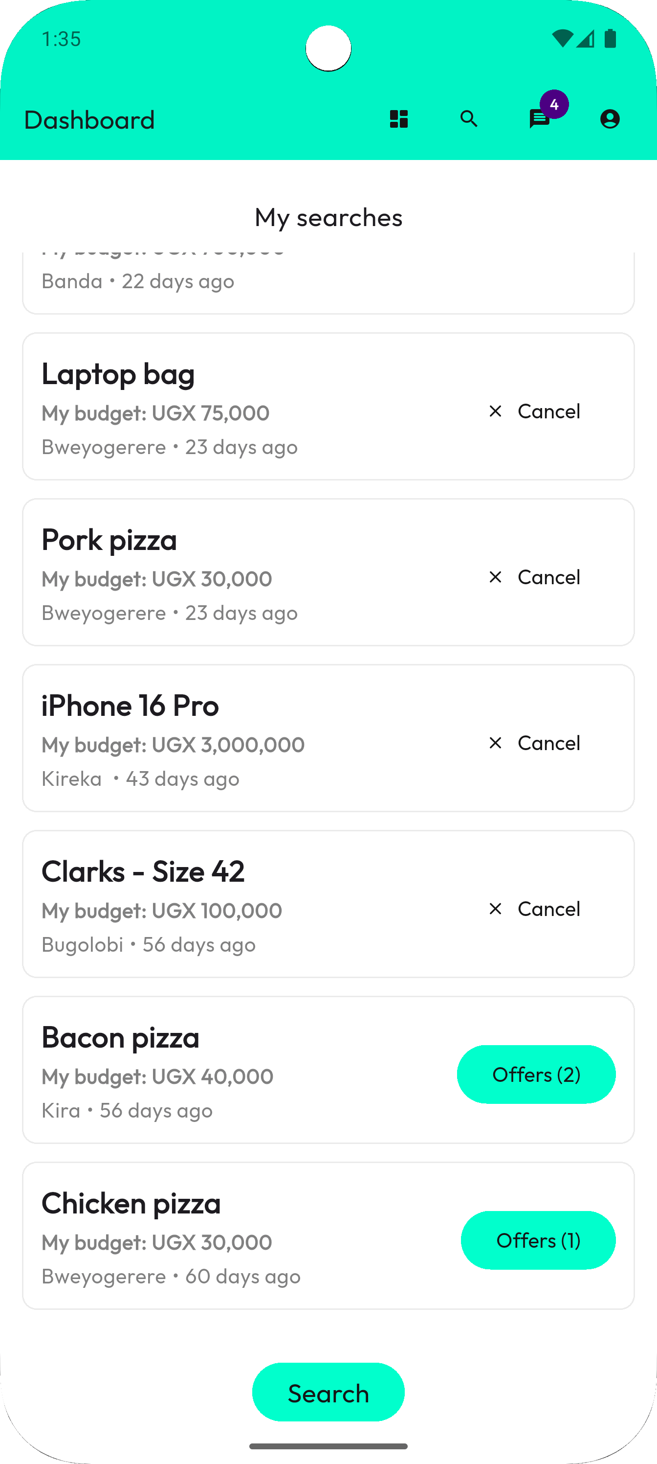 Tufike mobile app